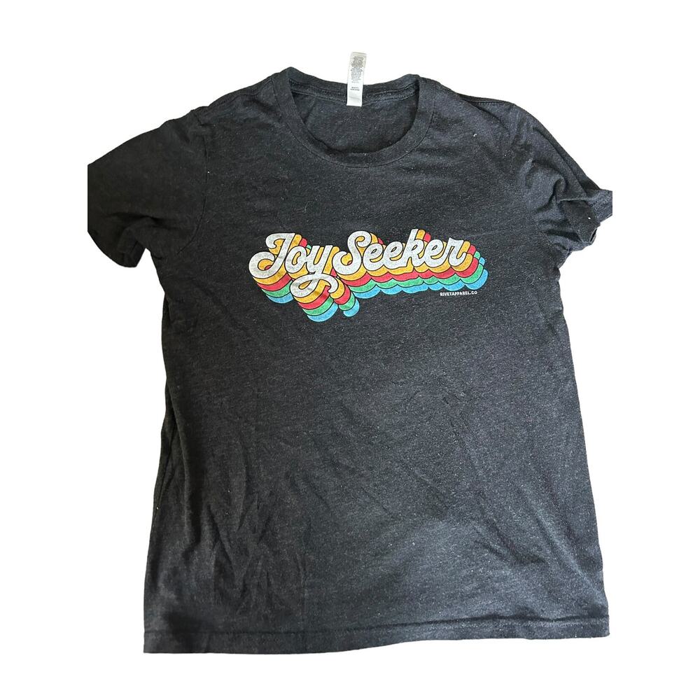 Rivet Apparel Grey Joy Seeker Shirt  size 14-16